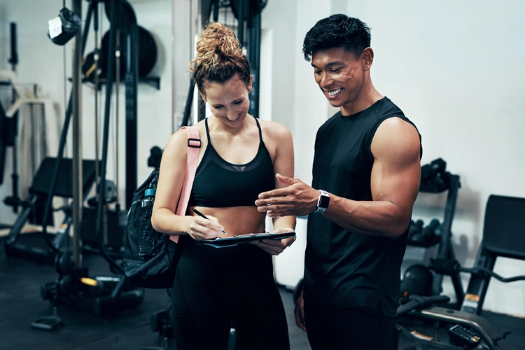 Supportive gym inductions for new members at Active Wiltshire